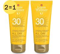 Louis Widmer All Day 30 légèrement parfumé Crème Protection Solaire 2x100 ml