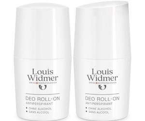 Louis Widmer Bodycare Deo Roll-On Anti-Transpirant Sans Parfum 2x50ml