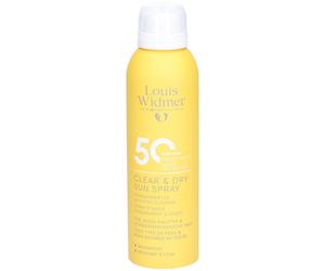 Louis Widmer Clear & Dry Sunspray SPF50 Crème Protection Solaire 200 ml