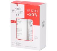 Louis Widmer Deo Crème Antiperspirant Sans Parfum 2x40 ml