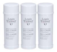 Louis Widmer Deo Crème Antitranspirant 3x40 ml