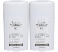 Louis Widmer Deo Dry Stick Antiperspirant - Sans Parfum Stick(S) 2x50 ml