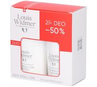 Louis Widmer Deo Roll-On Antiperspirant Légèrement Parfumé 2x50 ml