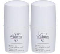 Louis Widmer Déodorant Sans Sels d'Aluminium Roll-On - Parfum Rouleau 2x50 ml