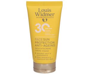 Louis Widmer Face Sun Protection Anti-Aging SPF30 | Sans Parfum Crème Solaire 50 ml