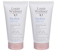 Louis Widmer Hydraderm Fluide de Jour UV15 Légèrement Parfumé Crème De 2x50 ml