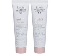 Louis Widmer Nutriderm Crème de Jour Teintée UV20 Natural 01 De 2x30 ml