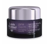 Louis Widmer proderm Crème de nuit Riche non parfumée 50 ml