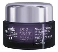 Louis Widmer Proderm Anti-Ageing Intensive Crème de Nuit Texture Riche Sans Parfum De 50 ml