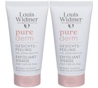 Louis Widmer Purederm Exfoliant Visage Crème 2x50 ml