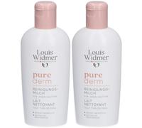 Louis Widmer Purederm Lait Nettoyant Sans Parfum 2x200 ml