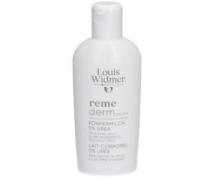Louis Widmer Remederm Dry Skin Lait Corporel 5 % Urée Légèrement Parfumé Soins Corporels 200 ml