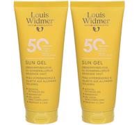 Louis Widmer Sun Gel SPF50 Protection Solaire 2x100 ml