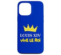 Louis XIV Vive Le Roi de France Couronne Histoire Versailles Coque pour iPhone 13 Pro Max
