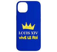 Louis XIV Vive Le Roi de France Couronne Histoire Versailles Coque pour iPhone 14 Plus