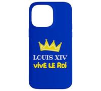 Louis XIV Vive Le Roi de France Couronne Histoire Versailles Coque pour iPhone 14 Pro Max