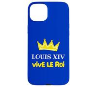 Louis XIV Vive Le Roi de France Couronne Histoire Versailles Coque pour iPhone 15 Plus
