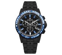 Louis XVI Majesté Frosted Iced Out 1181 - Homme - 43 mm - Analogique - Quartz - Verre saphir