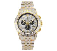 Louis XVI Majesté Iced Out 1124 - Homme - 43 mm - Analogique - Quartz - Verre saphir
