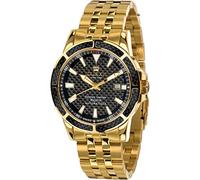 LOUIS XVI Montre Homme Majesté Bracelet Acier Or Noir Carbone Automatique Analogique Acier Inoxydable 628