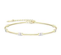 LOUISA SECRET 925 Secret Bracelet en argent sterling pour les femmes Coeur d'amour plaqué or avec des bracelets en coquille de zirconium, Cadeau Noël, Saint-Valentin Cadeaux pour sa femme Maman