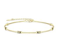 LOUISA SECRET 925 Secret Bracelet en argent sterling pour les femmes Coeur d'amour plaqué or avec des bracelets en coquille de zirconium, Cadeau Noël, Saint-Valentin Cadeaux pour sa femme Maman