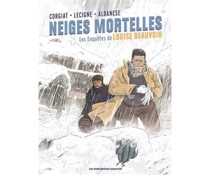 Louise Beauvoir T2 Neiges mortelles - Bruno Lecigne - Humanoïdes Associés - cartonné - Bande dessinée