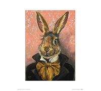 Louise Brown PPR44559 Toile Imprimée, Multicolore, 30 x 40 cm