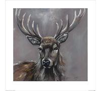 Louise Brown (Stag 60 x 60 cm Toile Imprimée