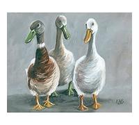 Louise Brown (The Three Amigos 40 x 50 cm Toile Imprimée