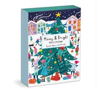 Galison Calendrier de l'Avent puzzle «Merry and Bright 12 Days of Christmas» – Louise Cunningham