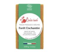 LOUISE ÉMOI-Savon solide "Forêt enchantée" huile de macadamia et sirop de sapin - 100g