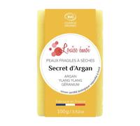 LOUISE ÉMOI-Savon solide "Secret d'argan" huile d'argan et ylang ylang - 100g
