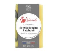 LOUISE ÉMOI-Savon solide "Sensuellement patchouli" huile de noisette et patchouli - 100g