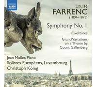 Louise Farrenc Louise Farrenc: Symphony No. 1/Overtures/Grand Variations... (CD)