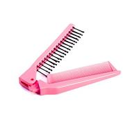 LOUISE MAELYS Brosse à cheveux pliable portable de voyage compacte peigne à cheveux double tête antistatique