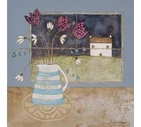 Louise O'Hara (A Full Moon in Spring 40 x 40 cm Toile Imprimée