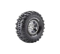 Louise RC Cr-Champ L-T3231VBC Embout hexagonal chromé super doux 12 mm 1:10 Noir