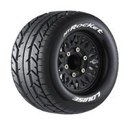 Louise RC LT3201SX Mt-Rocket Soft 1:10 Monster Truck Pneus 12/14mm 0 & 1/2 Offset