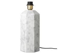 Louise Roe Pied pour lampe The eight over eight Blanc Marbre
