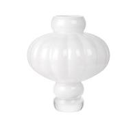 Louise Roe Vase Balloon 08 30 cm Opal Blanc