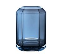 Louise Roe Vase Jewel bleu