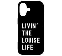 Louise Vivant la Vie de Louise Nom Amusant Coque pour iPhone 17