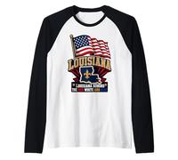 Louisiana Honors The Red White and Blue Manche Raglan