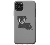 Louisiana LA Deer Hunting Shed Antlers Design Coque pour iPhone 11 Pro Max