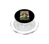Louisiana Spice Bayou Alligator Cajun Cajun La Nouvelle-Orléans PopSockets PopGrip pour MagSafe