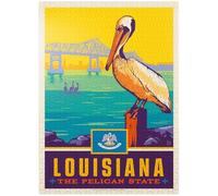Louisiana : The Pelican State - Puzzle Premium de 1000 pièces pour adultes