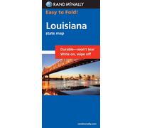 Louisiane, carte facile à plier | Rand McNally
