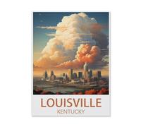 Louisville Kentucky，Puzzle 1500 Pieces Paper Puzzle Adult Children's Educational Toy Family Decompression Game（57x87CM）-Q80