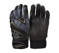 Louisville Slugger Genuine 2.0 Gants de frappeur pour Adulte Noir Taille M